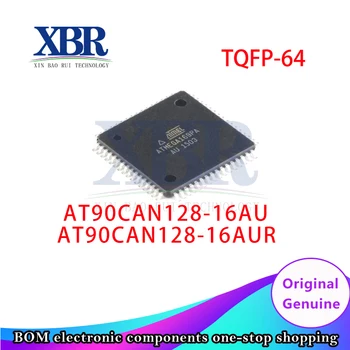 5 шт AT90CAN128-16AU AT90CAN128-16AUR TQFP-64 8-разрядный микроконтроллер -MCU 128 КБ Флэш-памяти 4 КБ EEPROM 53 контакта ввода-вывода