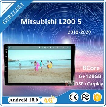 Автомагнитола на Android, мультимедийный плеер с GPS-навигацией, радиоприемник для Mitsubishi L200 5 2004-2012, не 2din DVD