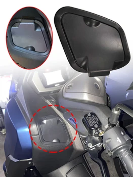 Крышка бокового кармана из полипропилена, Водонепроницаемая крышка зарядного устройства, Модифицированная крышка бокового кармана из ABS, запчасти для мотоциклов для рамы Yamaha Nmax v2 2020-2021